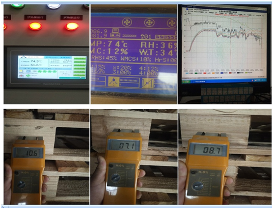 木業(yè)熱處理設(shè)備+烘干全程測(cè)試數(shù)據(jù)及工藝